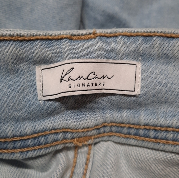 Kancan Mom Fit Jean Shorts Womens Size 27 Blue - Picture 5 of 6